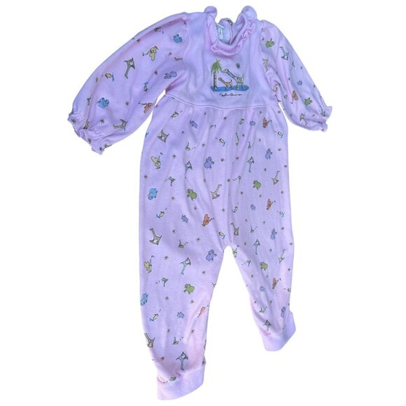 Vintage/Y2K Carters Pink Jumpsuit - Picture 1 of 4